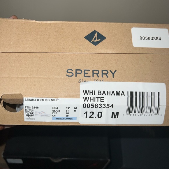 Brand new sperry sz 12 men - Picture 2 of 3